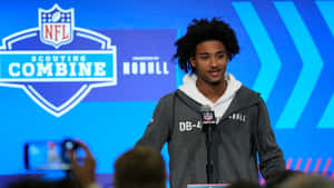 N F L Scouting Combine Press Conference Wallpaper