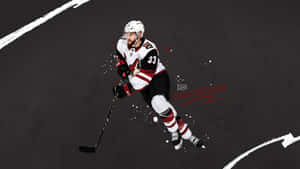 N H L Player Alex Goligoski Action Shot Wallpaper