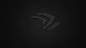 N V I D I A R T X Logo Dark Background Wallpaper