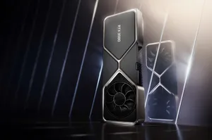 N V I D I A R T X3080 Graphics Card Wallpaper