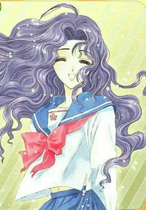 Nadeshiko Kinomoto In Animated Style Wallpaper