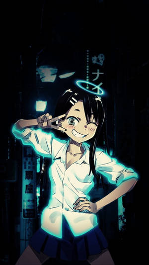 Nagatoro With Angel Halo Wallpaper