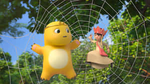 Nailoong And Spider Web Wallpaper