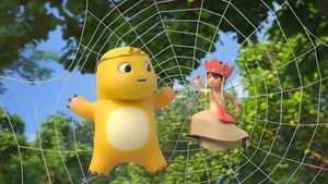 Nailoong And Spider Web Wallpaper