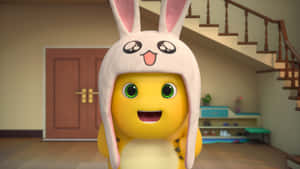 Nailoong Bunny Hat Fun Wallpaper