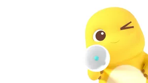 Nailoong Mascot With Megaphone Wallpaper