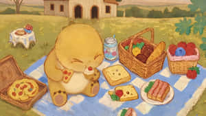 Nailoong Picnic Delight Wallpaper