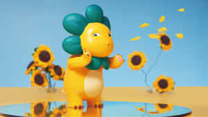 Nailoong Sunflower Character Wallpaper