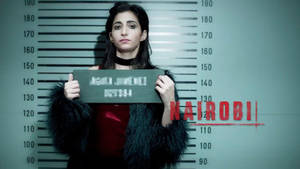 Nairobi Money Heist Mug Shot Wallpaper