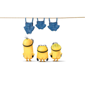 Naked Minions Cute Girly Ipad Wallpaper