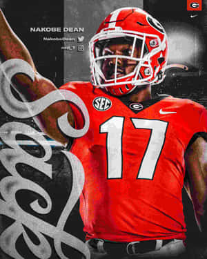 Nakobe Dean Georgia Football Player Wallpaper