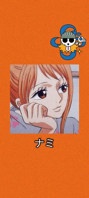 Nami From One Piece Orange Anime Wallpaper