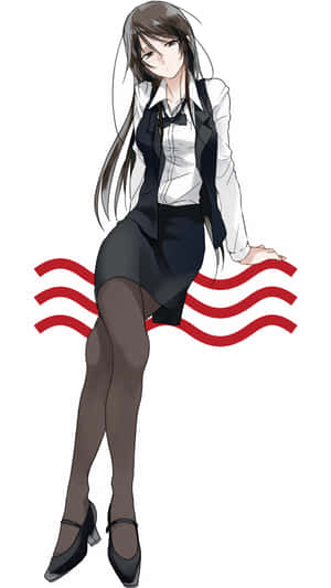 Namie Yagiri In A Mesmerizing Pose Wallpaper