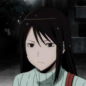 Namie Yagiri Posing Elegantly Wallpaper