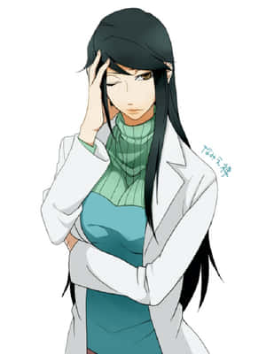 Namie Yagiri Strikes A Confident Pose. Wallpaper