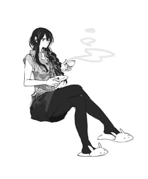 Namie Yagiri Striking A Pose Wallpaper