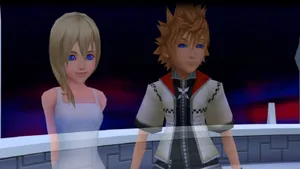 Namine In Kingdom Hearts Surrounded By A Magical Glow Wallpaper