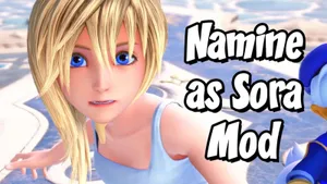 Namine In The World Of Kingdom Hearts Wallpaper
