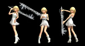 Namine - The Enigmatic Artist Of Kingdom Hearts Wallpaper