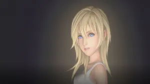 Naminé - The Mysterious Memory Witch Of Kingdom Hearts Wallpaper