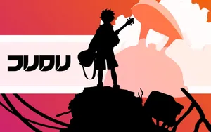 Naota Nandaba From Flcl Anime Series Wallpaper