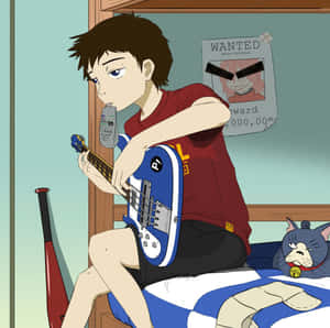 Naota Nandaba Striking A Charismatic Pose Wallpaper