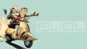 Naota Nandaba Striking A Confident Pose In A Vivid And Captivating Scene Wallpaper