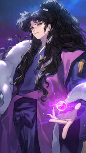 Naraku, The Cunning And Dark Antagonist Of Inuyasha Wallpaper