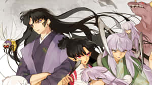 Naraku, The Nefarious Demon Villain From The Anime Series Inuyasha Wallpaper