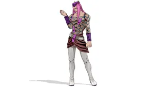 Narciso Anasui From Jojo's Bizarre Adventure Anime Series Wallpaper