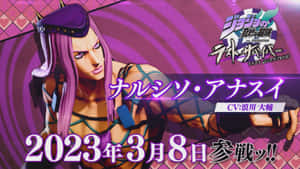 Narciso Anasui, Powerful Stand User From Jojo's Bizarre Adventure Wallpaper