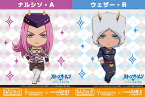 Narciso Anasui Unleashing His Stand Ability Wallpaper