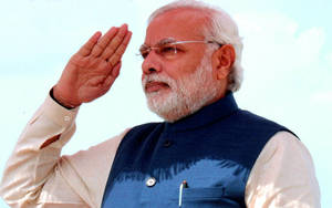 Narendra Modi Salute Wallpaper