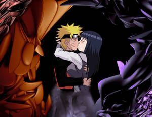 Naruto And Hinata Kissing Wallpaper