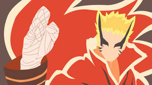 Naruto Baryon Mode Vector Art Wallpaper