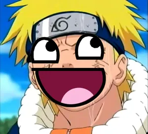 Naruto Funny Face Cartoon Edit Wallpaper