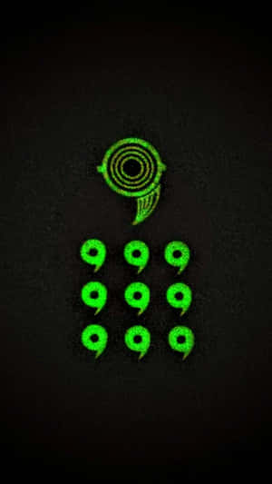 Naruto Green 6 Paths Symbol Wallpaper