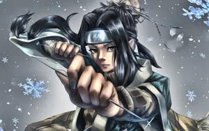 Naruto Haku Unleashing Ice Power Wallpaper