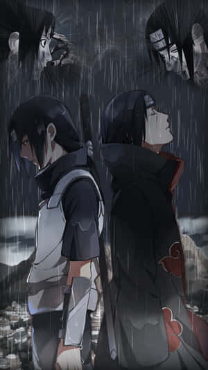 Naruto Itachi Dual Personality Wallpaper