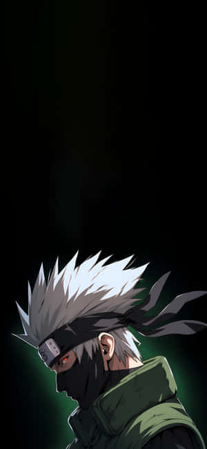 Naruto Kakashi Dark Profile Wallpaper