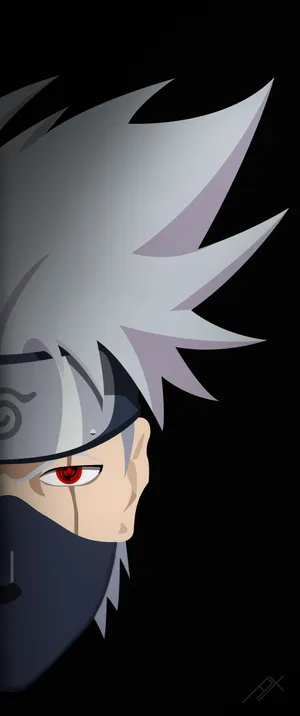 Naruto Kakashi Grey Hair Wallpaper