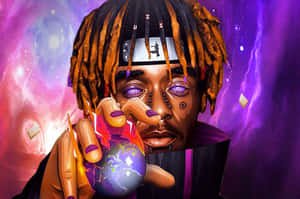 Naruto Lil Uzi Cartoon Wallpaper