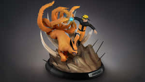 Naruto Nine Tails Action Figure Wallpaper