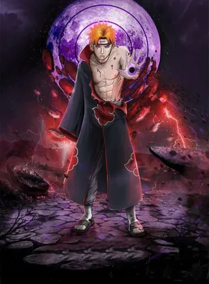 Naruto Pain Transforming 4k Wallpaper