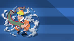 Naruto Rasengan Blue Background Wallpaper