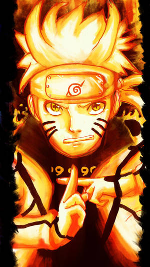 Naruto Shadow Clone Technique Iphone Wallpaper