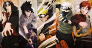 Naruto Shippuden Manga Anime Boys Collage Wallpaper