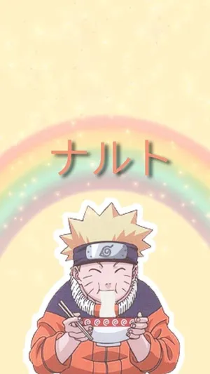 Naruto Shippuden's Naruto With The Power Of Yellow Chakra Wallpaper