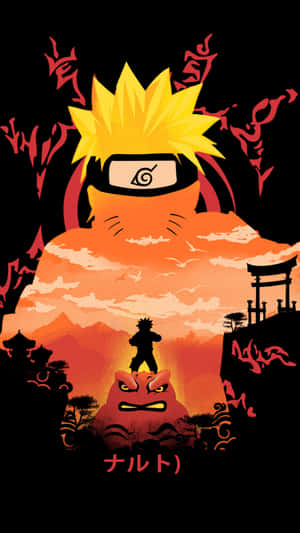 Naruto Silhouette Art Wallpaper