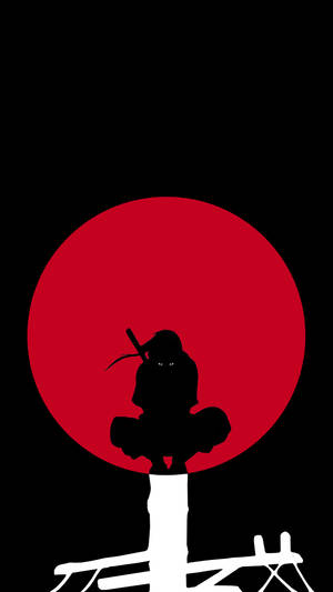 Naruto Silhouette Iphone Art Wallpaper